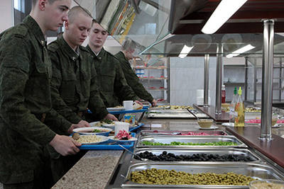 Биометрические системы будут контролировать питание российских военнослужащих