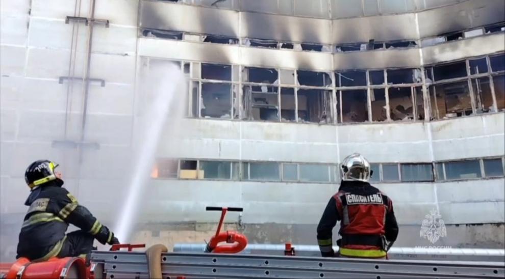 Неисправность в электросети могла стать причиной пожара в офисном здании во Фрязино