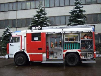 В Кургане появился новый пожарный автомобиль за 9,5 млн рублей