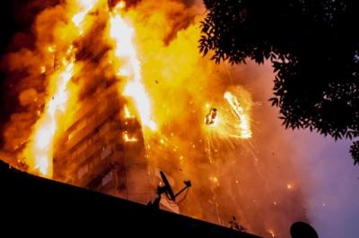 Высотные здания в Великобритании не соответствуют требованиям пожарной безопасности