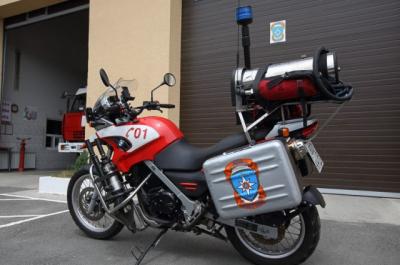 С 1 мая в Москве будут круглосуточно дежурить пожарно-спасательные мотоциклы