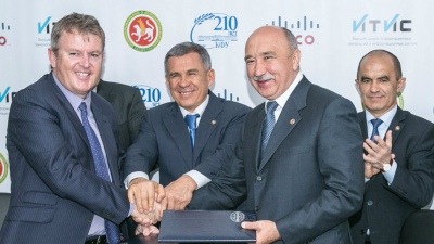 Открытие Центра инноваций Cisco в Казани