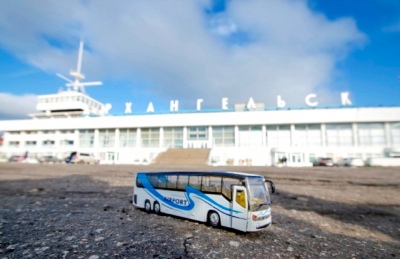 В Архангельской области почти 70 автобусов оборудовали системой ГЛОНАСС