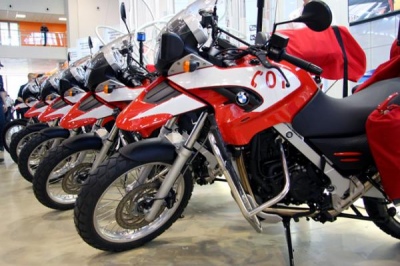 ​В Калининградской области сформирован отряд пожарных на мотоциклах BMW