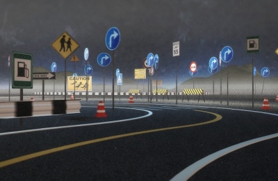 В Южном округе установили 600 дорожных знаков