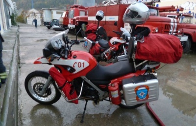 Московским спасателям выдадут мотоциклы для тушения пожаров