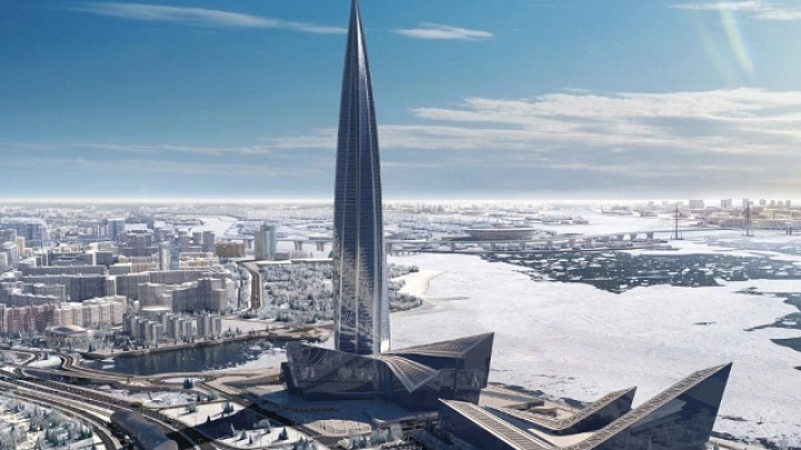 Главгосэкспертиза согласовала обновленный проект строительства Лахта Центра