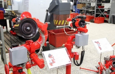 В Карелии открылся завод пожарных роботов