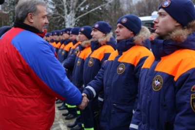 Пучков передал Ногинскому спасательному центру новейшую технику