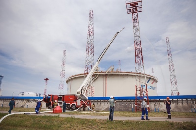 На Омской линейной производственно-диспетчерской станции прошли масштабные командно-штабные учения