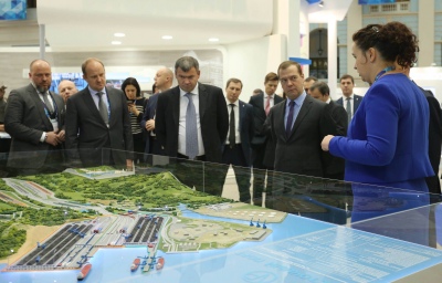 Дмитрий Медведев пожелал удачи в реализации строительства третьей очереди АО «Восточный Порт»