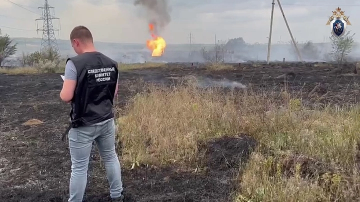 Установлена причина аварии на газопроводе под Саратовом