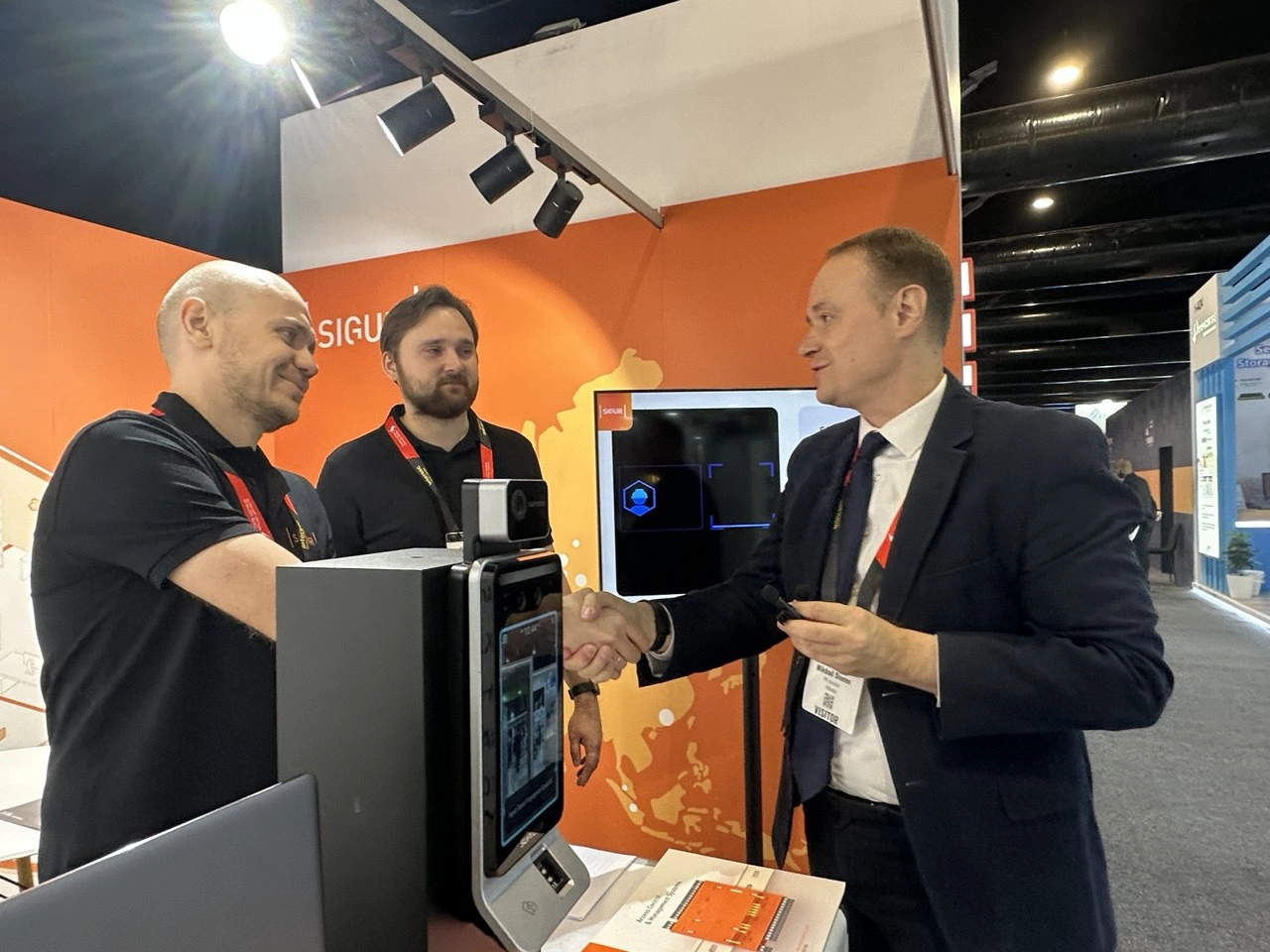 Знакомые лица. Биометрия от Sigur на выставке Intersec Saudi Arabia
