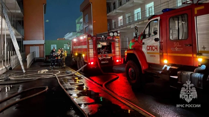 В саратовской инфекционной больнице произошел пожар
