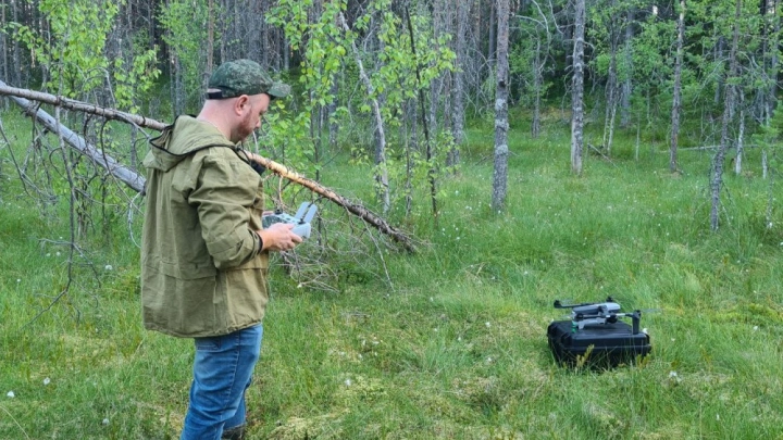В Новосибирской области и Карелии в противопожарной охране лесов активно задействуют беспилотные системы