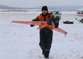 На службу подразделению МЧС в Забайкалье поступил новый отечественный беспилотник