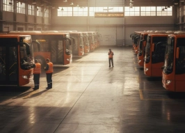 Автобусный парк № 1 Санкт-Петербурга обновит системы безопасности на 64,7 млн рублей