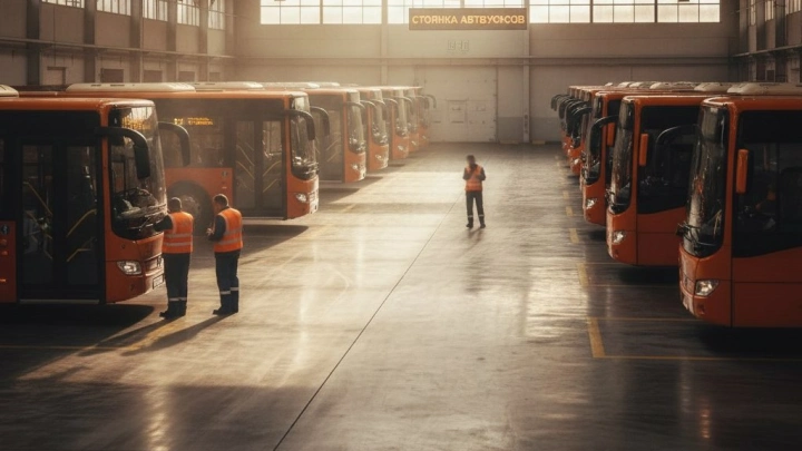 Автобусный парк № 1 Санкт-Петербурга обновит системы безопасности на 64,7 млн рублей
