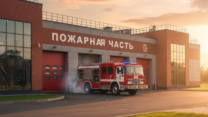 В Пермской области возвели новый пожарный комплекс