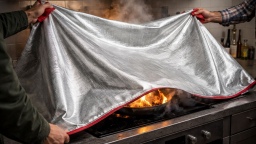Опубликована первая редакция проекта ГОСТа по покрывалам для изоляции очага возгорания