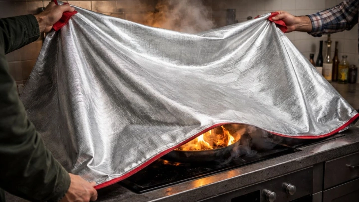 Опубликована первая редакция проекта ГОСТа по покрывалам для изоляции очага возгорания