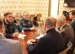 МЧС обсуждает с разработчиками методы испытаний передовых технологий пожаротушения