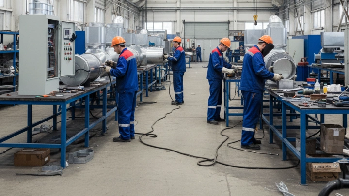 Благодаря федеральному проекту производитель противопожарного оборудования увеличил выпуск противодымных клапанов на 25%