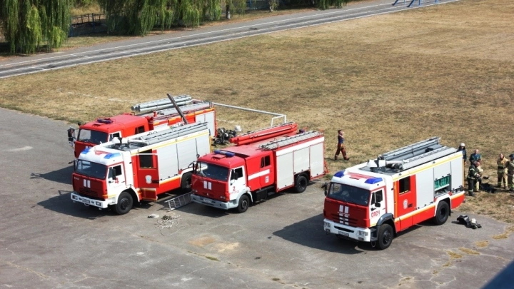В Курганской области разработана новая модель пожарной автоцистерны