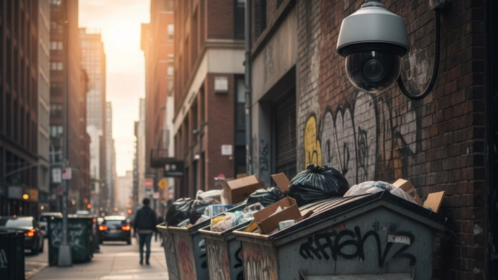 Контейнерные площадки в Мытищах оборудуют системами видеонаблюдения