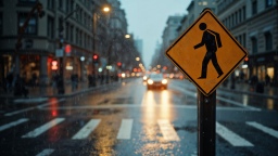 В Уфе запустили один из первых в России «умных» пешеходных переходов