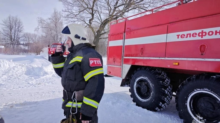 В Туле прошли учения МЧС на объекте с массовым пребыванием людей