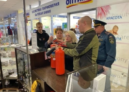 В Ханты-Мансийске из-за нарушений пожарной безопасности остановлена работа городского ТЦ