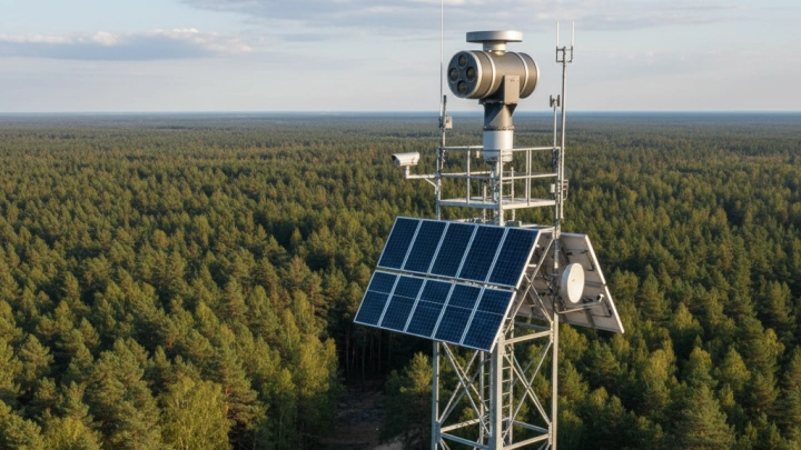 104 видеокамеры будут выявлять лесные пожары в Тюменской области