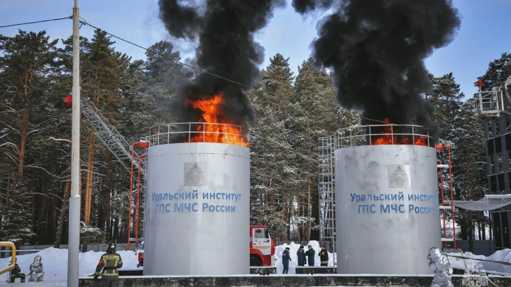 Студенты Уральского института МЧС РФ приняли участие в ведомственных учениях