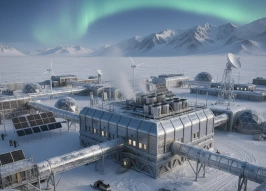 В Антарктиде тестируют инновационный энергоэффективный дата-центр российского производства