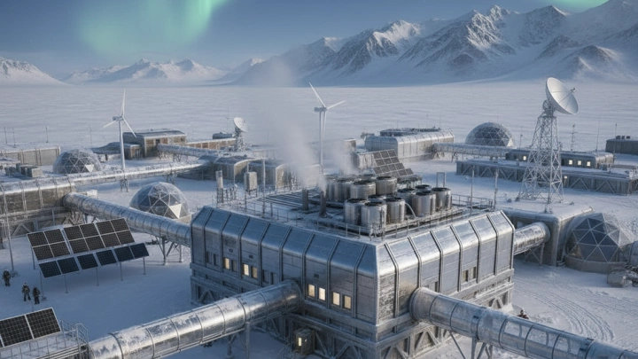 В Антарктиде тестируют инновационный энергоэффективный дата-центр российского производства