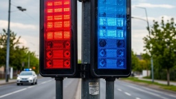 В Улан-Удэ на трех улицах установили световые имитаторы патрульных машин для снижения аварийности