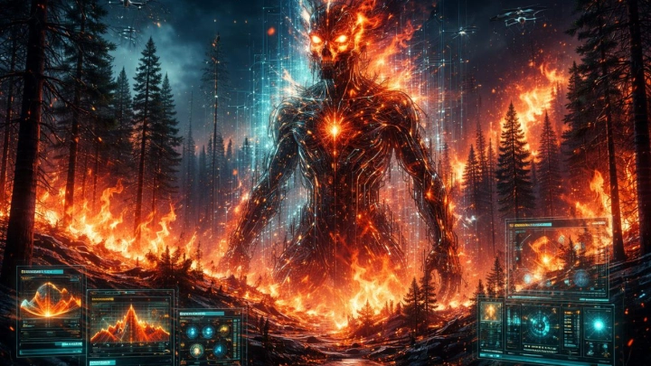NASA и IBM создают «цифровой двойник» распространения лесных пожаров