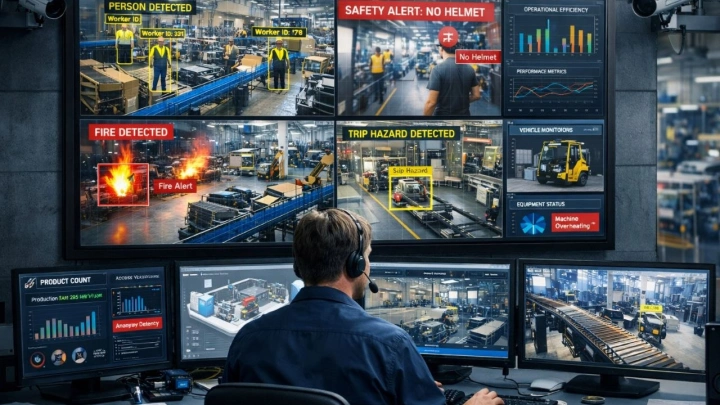 Как промышленная видеоаналитика снижает риски на производстве: опыт Северстали, Росэнергоатома и СИБУРа