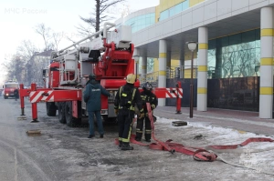 Пожар в ТЦ в Домодедове был оперативно локализован