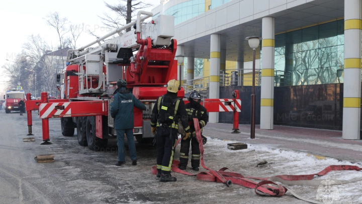 Пожар в ТЦ в Домодедове был оперативно локализован