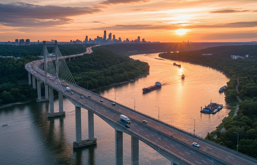 69,9 млн рублей выделили на оснащение моста через реку Яйва в Пермском крае средствами охраны