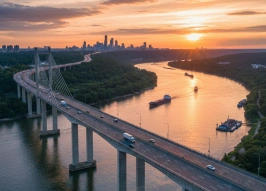 69,9 млн рублей выделили на оснащение моста через реку Яйва в Пермском крае средствами охраны