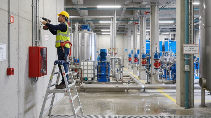 За 44,4 млн рублей Мосводоканал восстановит охранно-пожарную сигнализацию Западной станции водоподготовки