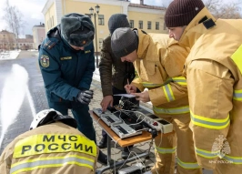 На базе Сибирской пожарно-спасательной академии ГПС МЧС провели испытания насосно-рукавных систем