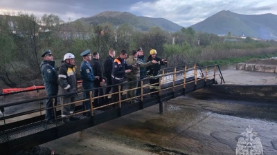 После атаки БПЛА на территории морского терминала порта в Туапсе возник пожар