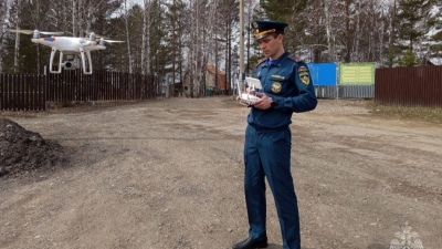 Соблюдение противопожарного режима в Иркутске контролируют с помощью беспилотников