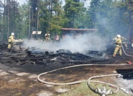 В Забайкалье возбуждено уголовное производство по факту пожара в детском лагере