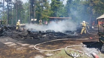 В Забайкалье возбуждено уголовное производство по факту пожара в детском лагере