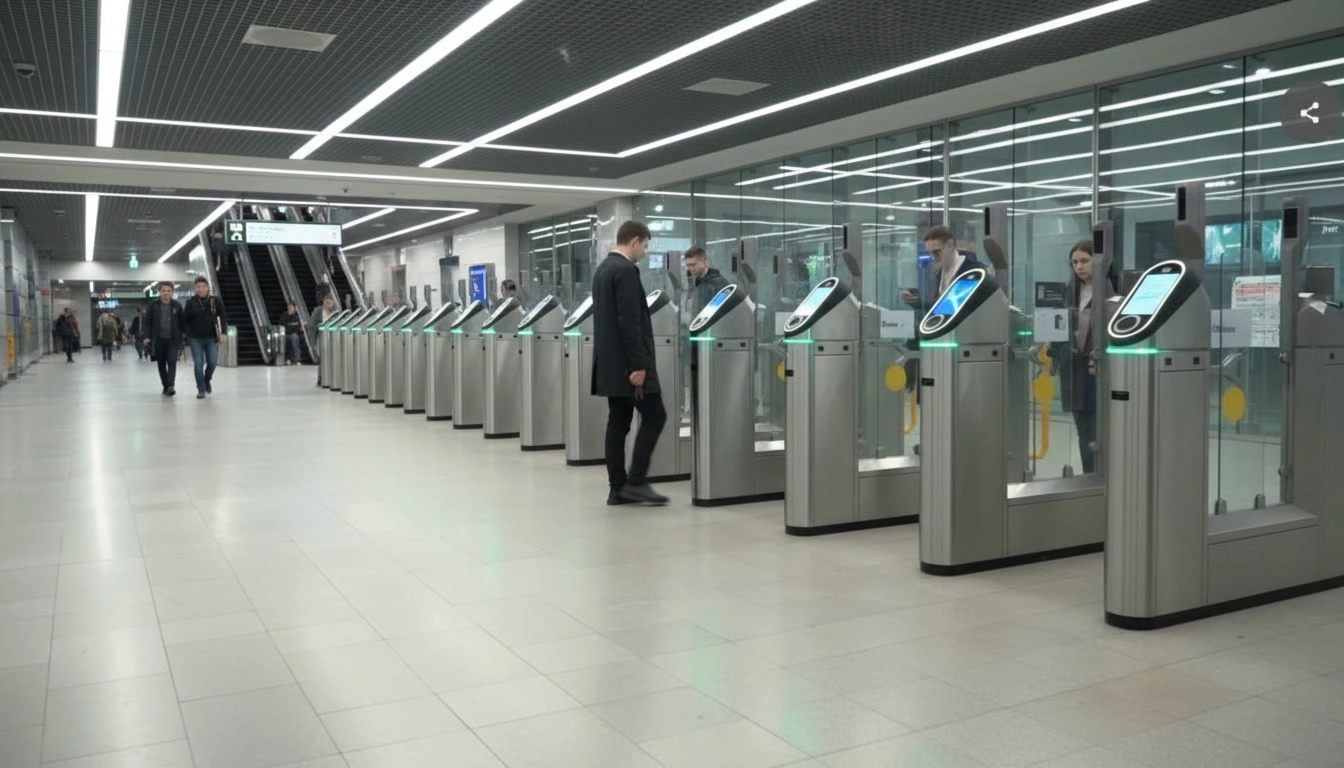 На Московских центральных диаметрах (МЦД-2 и МЦД-4) начали тестировать инновационные турникеты